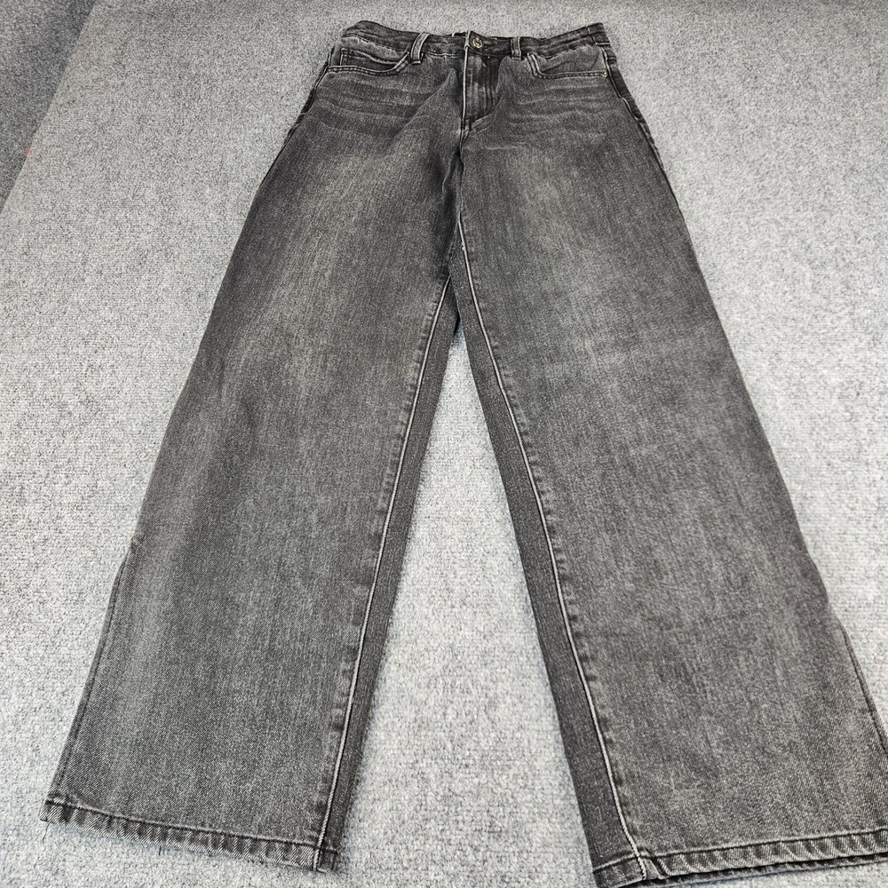 YMI‎ Dream Jean High-Rise 90's Straight Black Denim Jeans Size 7/28